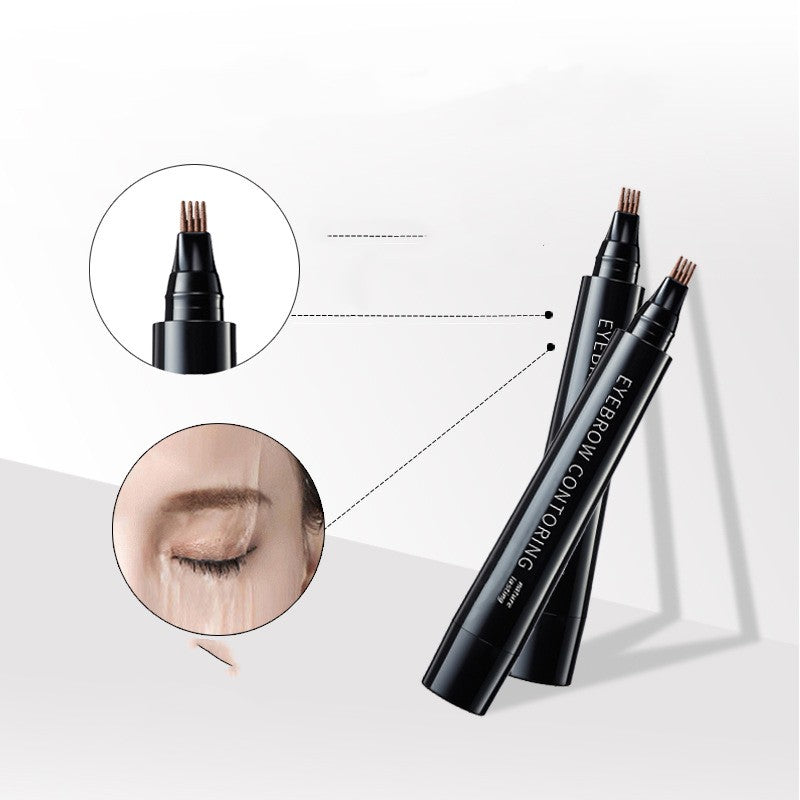 Eyebrow Pencil Four-tip Waterproof Sweatproof